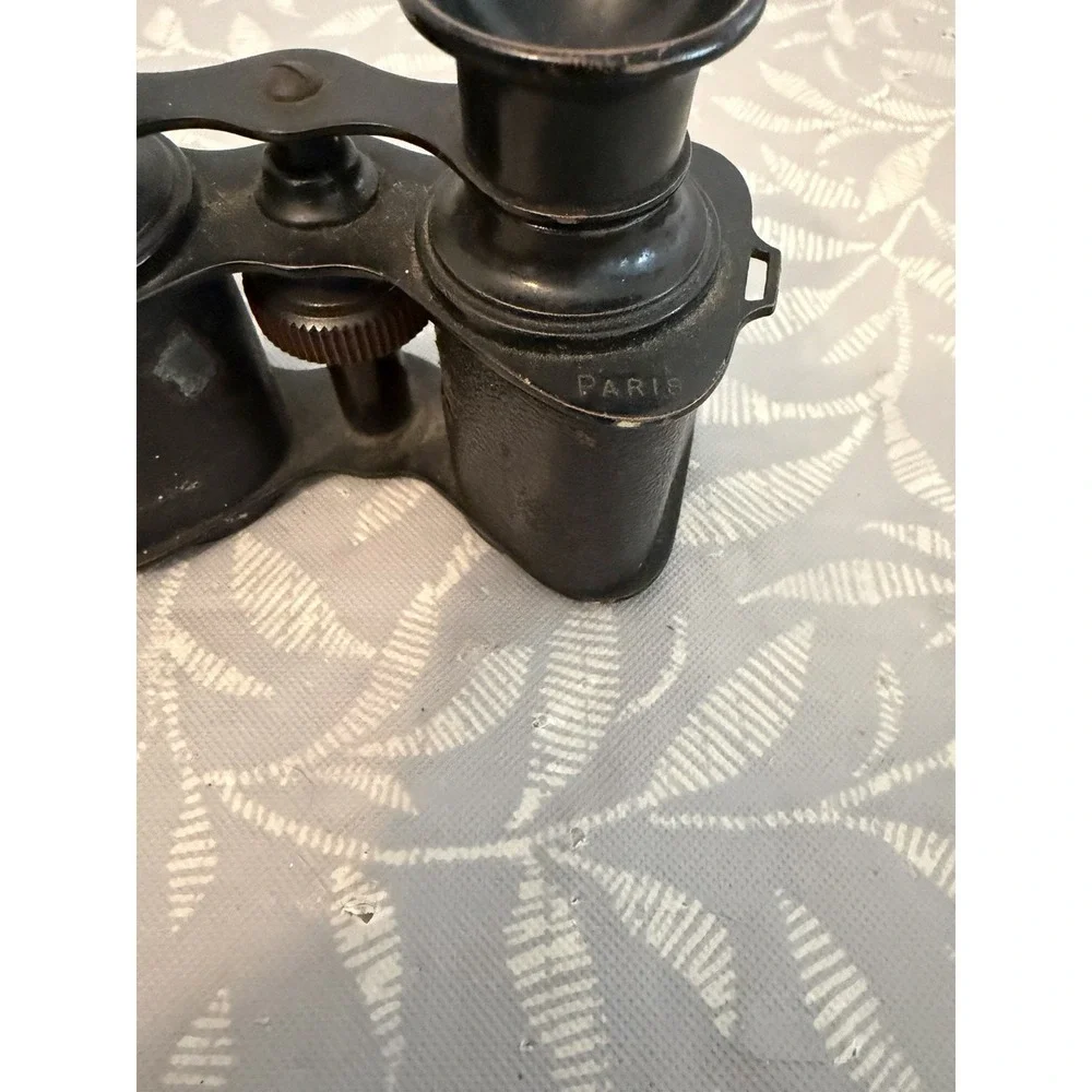 Prisma Paris Binoculars Unisex OS Black Good Antique Compact Opera Glasses